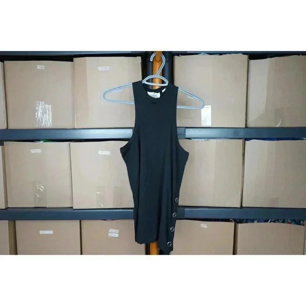 Cheap Monday Black Lucid XS Tank Top #397